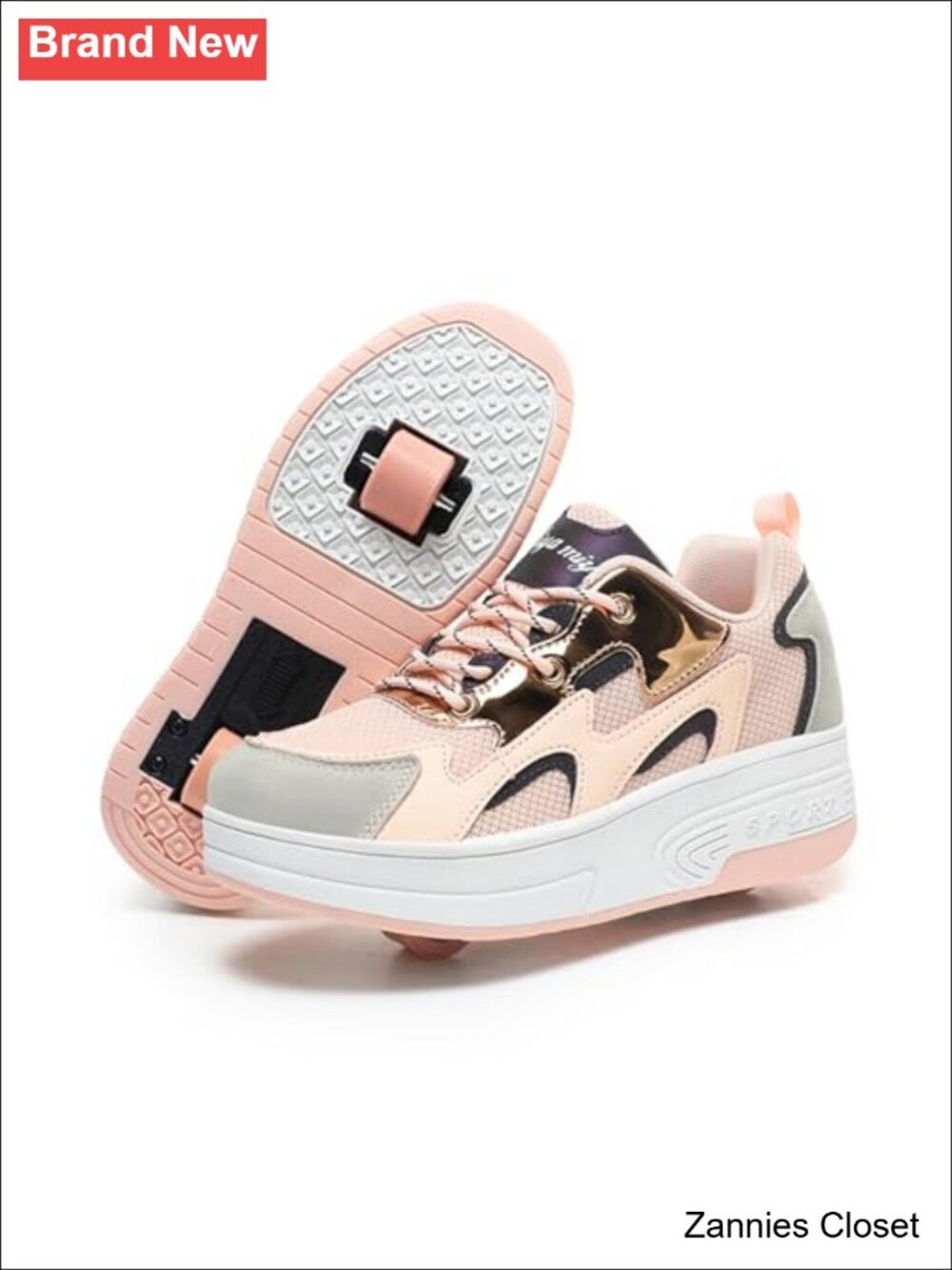 ✨ Roller Skate Shoes for Kids Boys Girls Rechargeable Wheels Sneakers Fashion